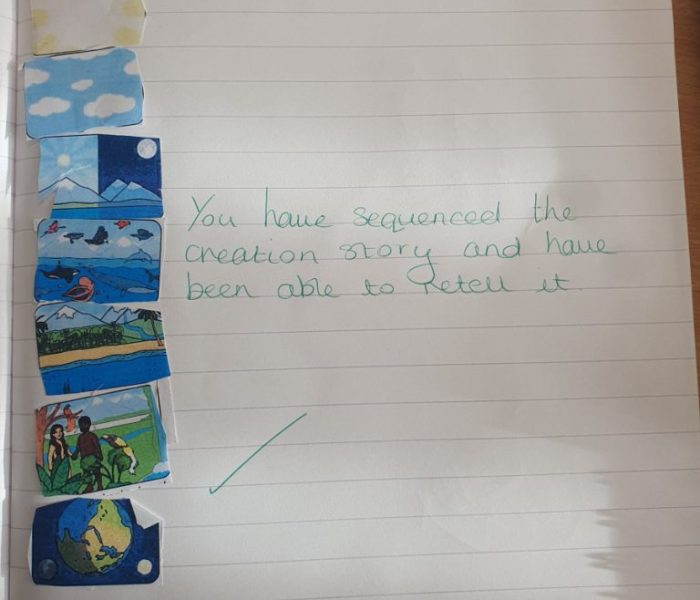 Year 1 Sequencing the Creation Story