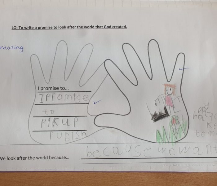 Year 1 Promise to look after the world that God created